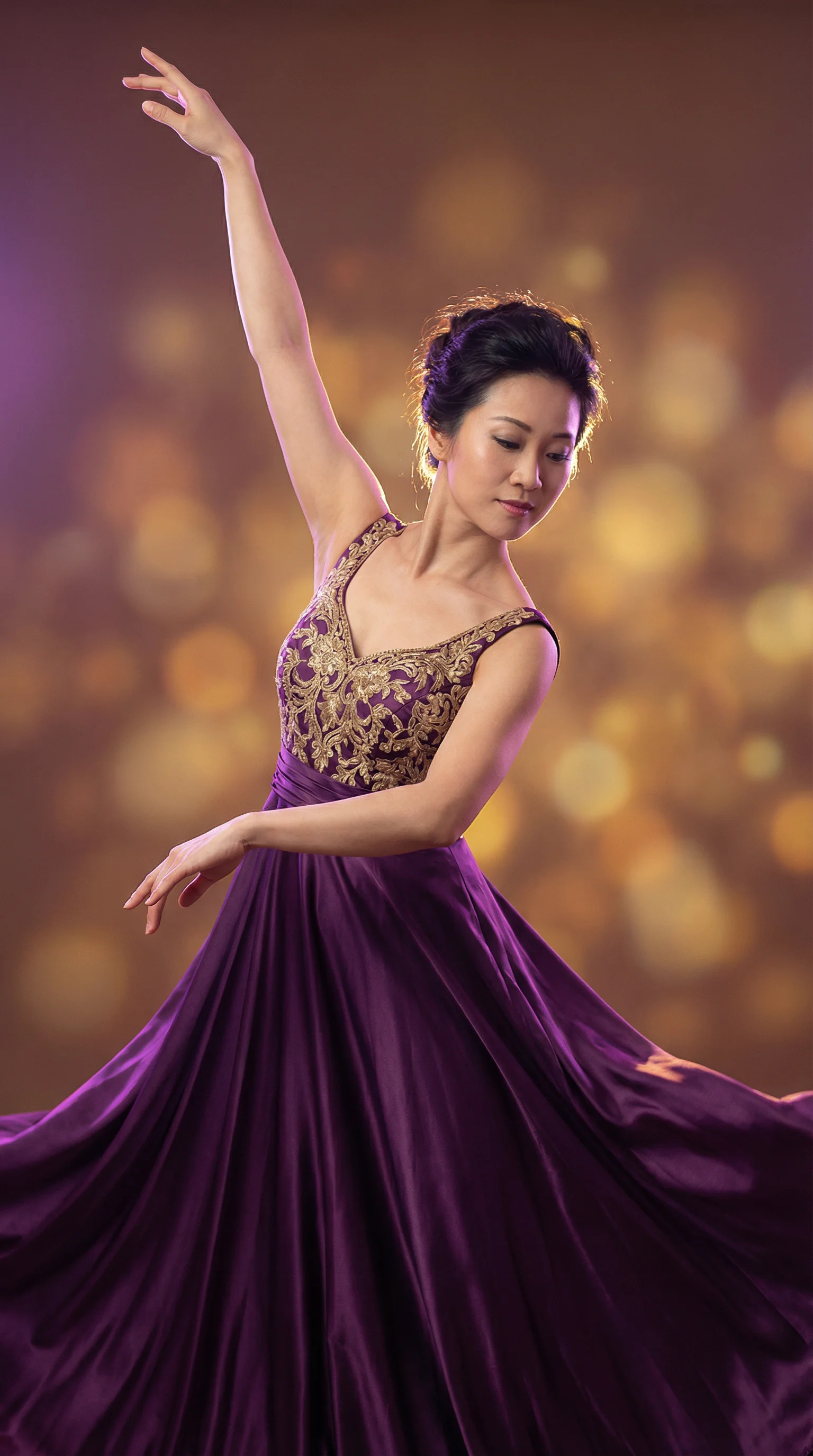 无限臀山签约首席舞蹈演员林婉清艺术照